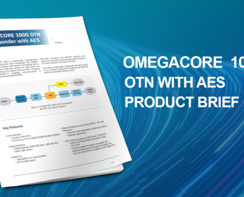 OmegaCORE 100G OTN with AES Product Brief