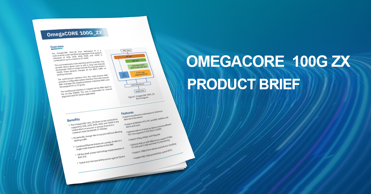 OmegaCORE 100G ZX Product Brief