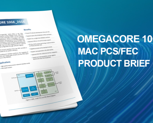 OmegaCORE 10G-25G-MAC-PCS-FEC Product Brief