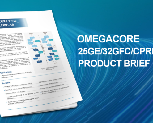 OmegaCORE 25GE-32GFC-CPRI10 Product Brief