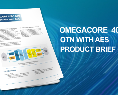 OmegaCORE 400G OTN with AES Product Brief