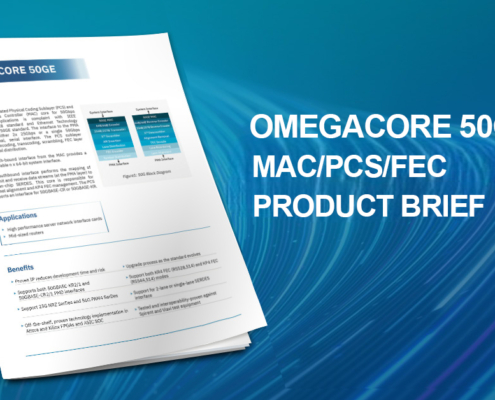 OmegaCORE 50G-100G-MAC-PCS-FEC Product Brief