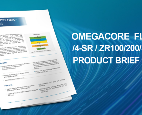 OmegaCORE FlexO-124-SR -ZR100-200-300-400 Product Brief