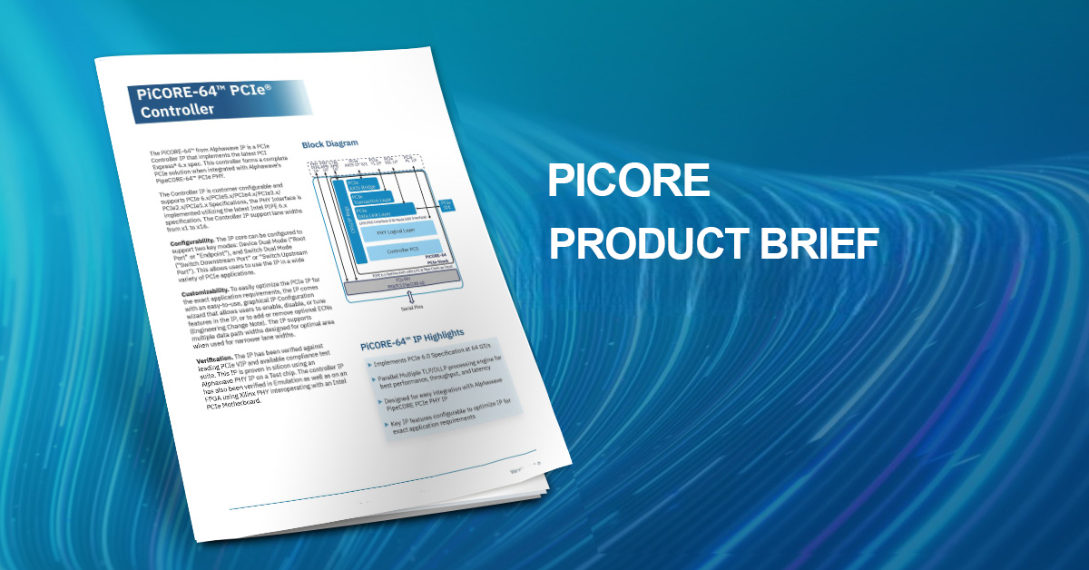 PICORE Product Brief