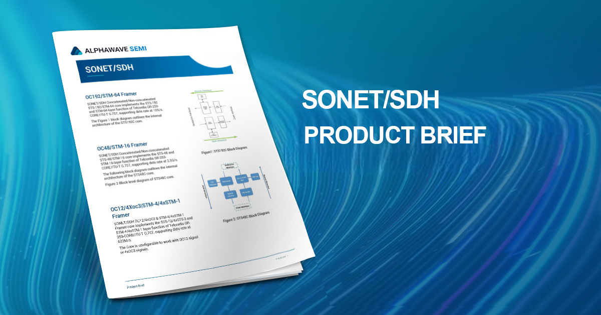 SONET-SDH Product Brief